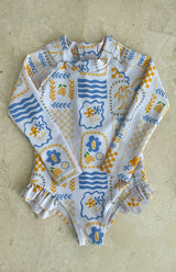 COSTA ONE PIECE ZIP SWIMSUIT - MINI