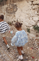 NOELLE ROMPER - CELESTE BLUE