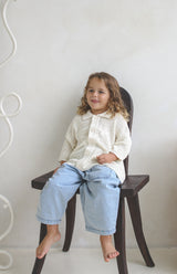 CROCHET SHIRT - CREAM