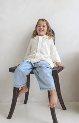 CROCHET SHIRT - CREAM