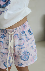 PINK AMORETTE SHORTS