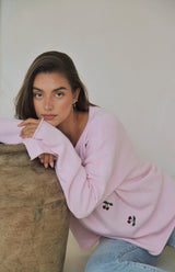 MAMA CHERRY KNIT - PINK