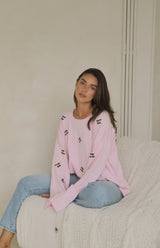 MAMA CHERRY KNIT - PINK