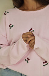 MAMA CHERRY KNIT - PINK