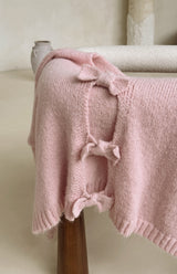 MAMA ELODIE BOW BACK KNIT - BLUSH