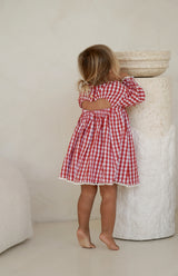 LOLLY DRESS - CHERRY GINGHAM