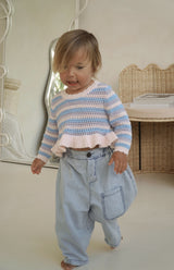 LOLA TOP - LUNA STRIPE