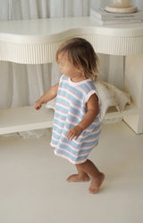 INDIA DRESS - LUNA STRIPE