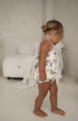 PAROS RIC RAC ROMPER