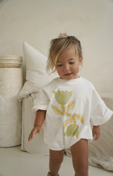 BLOOM T SHIRT ROMPER