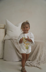 BLOOM T SHIRT ROMPER