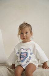 VELORA T SHIRT ROMPER