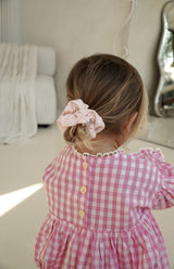 NOELLE ROMPER - PINK GINGHAM