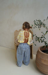 LOLA TOP - BUTTERCUP STRIPE