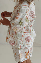 SEA IS CALLING SHIRT - MULTI