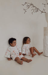SEA IS CALLING TEE & SHORTS SET - MULTI