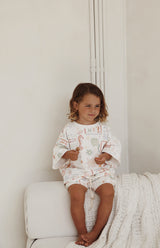 SEA IS CALLING TEE & SHORTS SET - MULTI