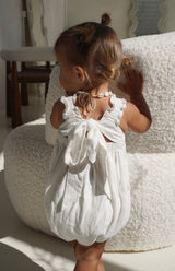 SCARLET ROMPER - WHITE