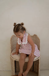 ROSIE DRESS - CHERRY POLKA