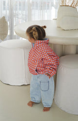 CAPRI GINGHAM PULLOVER