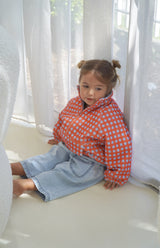 CAPRI GINGHAM PULLOVER