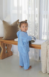 INDIA CROCHET TOP - AZURE