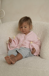 BLEU BELLE CARDIGAN - PINK