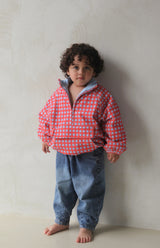 CAPRI GINGHAM PULLOVER