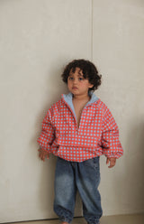 CAPRI GINGHAM PULLOVER