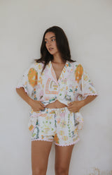 MEDITESSA RIC RAC SHIRT - MAMA