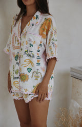 MEDITESSA RIC RAC SHIRT - MAMA