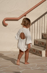 LOLLY ROMPER - WHITE