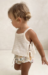 OPAL CROCHET TOP - CREAM