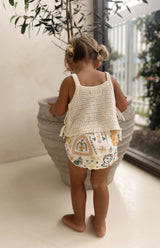 OPAL CROCHET TOP - CREAM