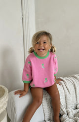 FIORI EMBROIDERY ROMPER