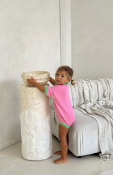 FIORI EMBROIDERY ROMPER