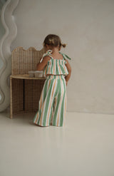 SORRENTO TIE CROP & PANT SET