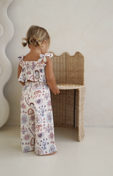 SOLEA TIE CROP & PANT SET