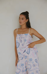 PINK AMORETTE SINGLET TOP - MAMA