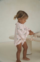 BELLE FLEUR ROMPER - BLUSH