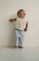 LILY CROCHET TOP - CREAM