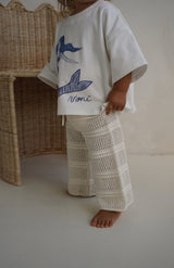 INDIA CROCHET PANT - CREAM