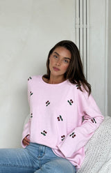MAMA CHERRY KNIT - PINK