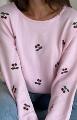 MAMA CHERRY KNIT - PINK