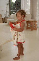 BIRDIE HALTER DRESS - LE JARDIN