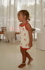 BIRDIE HALTER DRESS - LE JARDIN