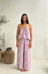 TUSCAN BLOOM SINGLET TOP - MAMA