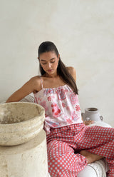 CAPRI GINGHAM PANT - MAMA