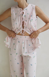 BLUSH BELLE FLEUR PANT - MAMA