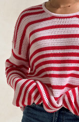 MAMA POPPY STRIPE KNIT